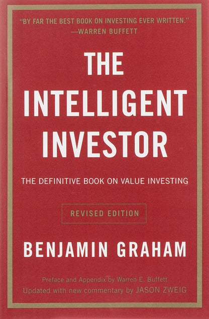 The Intelligent Investor by Benjamin Graham Book Cover