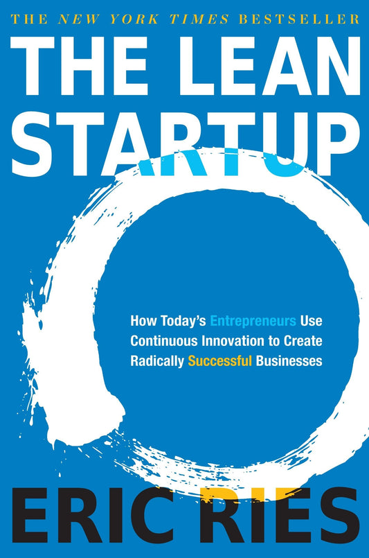 The Lean Startup by Eric Ries Book Cover